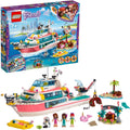 LEGO Friends Rescue Mission Boat Island Toy - Creative Animal Rescue