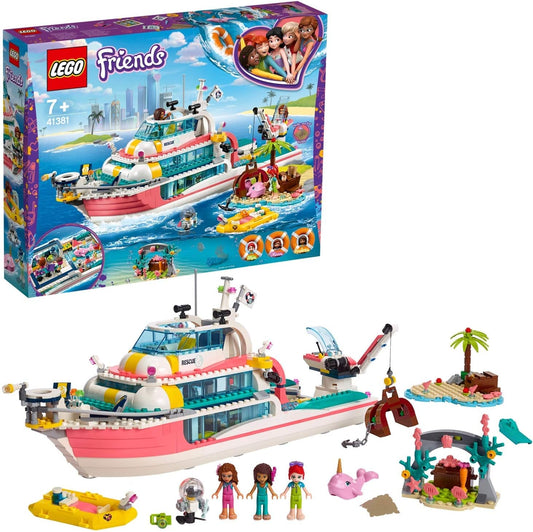 LEGO Friends Rescue Mission Boat - Sea Life Adventure