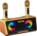 MASINGO Karaoke Machine for Adults and Kids - Portable Bluetooth PA
