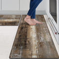 MAYHMYO Anti Fatigue Kitchen Mat Set of 2 for Comfort