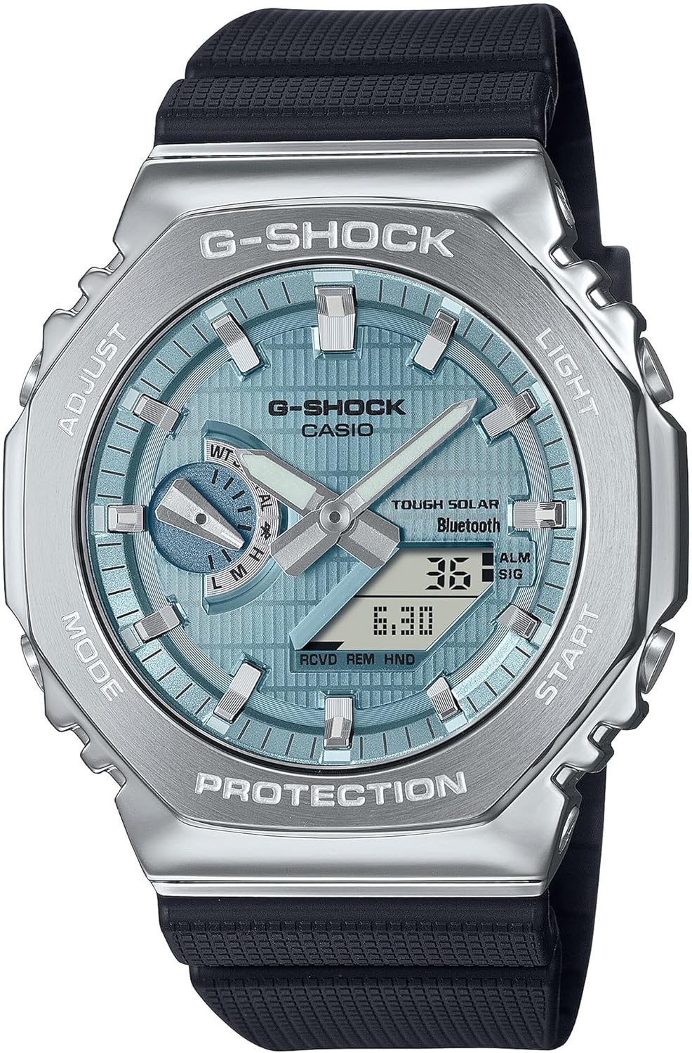 Casio G-Steel Solar Connected Watch - Bold Blue Dial
