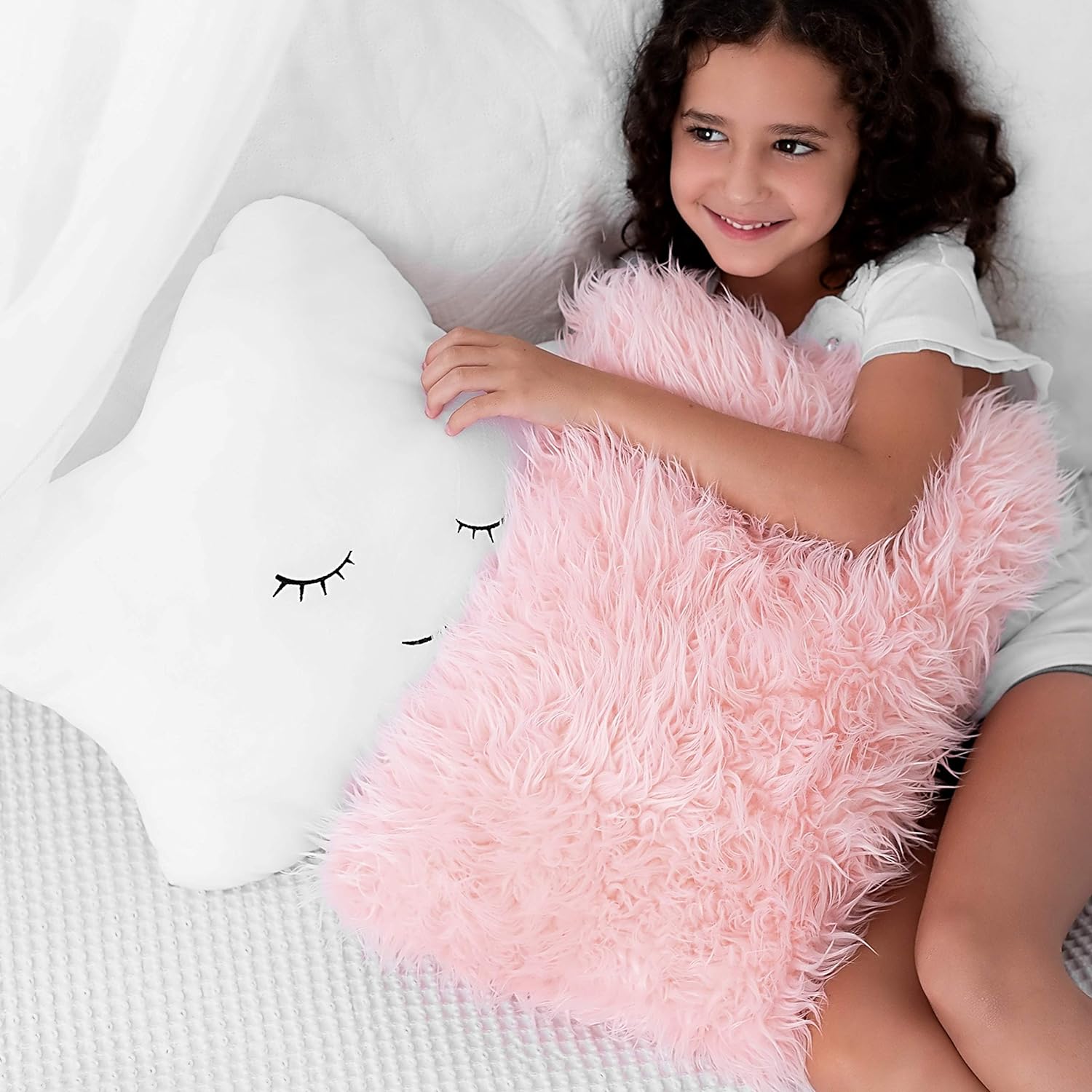 Set of 2 Decorative Pillows for Toddler Room by Perfectto Design