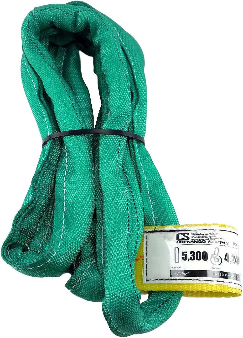 USA Made VR2 X 4ft Green Slings for Heavy Lifting Needs