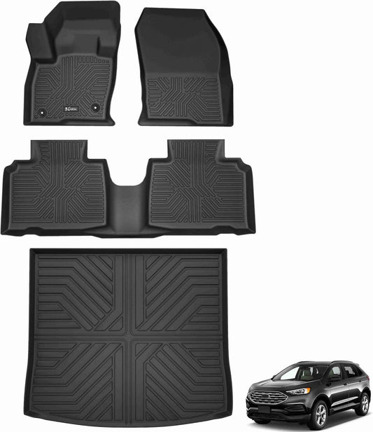 KARPAL Floor Mats for 2015-2026 Ford Edge - All Weather Protection