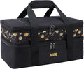 MIER Insulated Double Casserole Carrier Bag for 9 x 13 in Dishes
