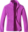 GIMECEN Women's Lightweight Full Zip Polar Fleece Jacket (Style BFTC)