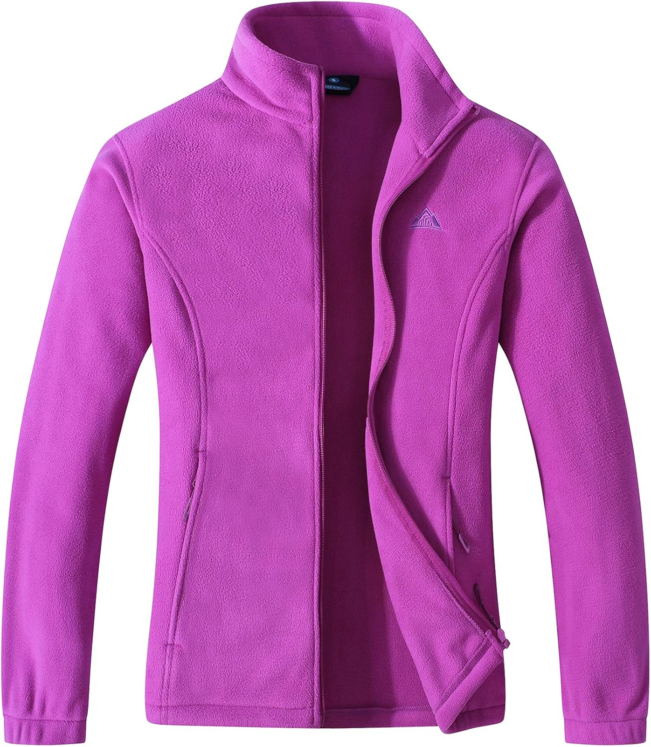 GIMECEN Women's Lightweight Full Zip Soft Polar Fleece Jacket