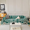 VClife Sofa Cover for 2 Cushion Couch - Soft Green Protector