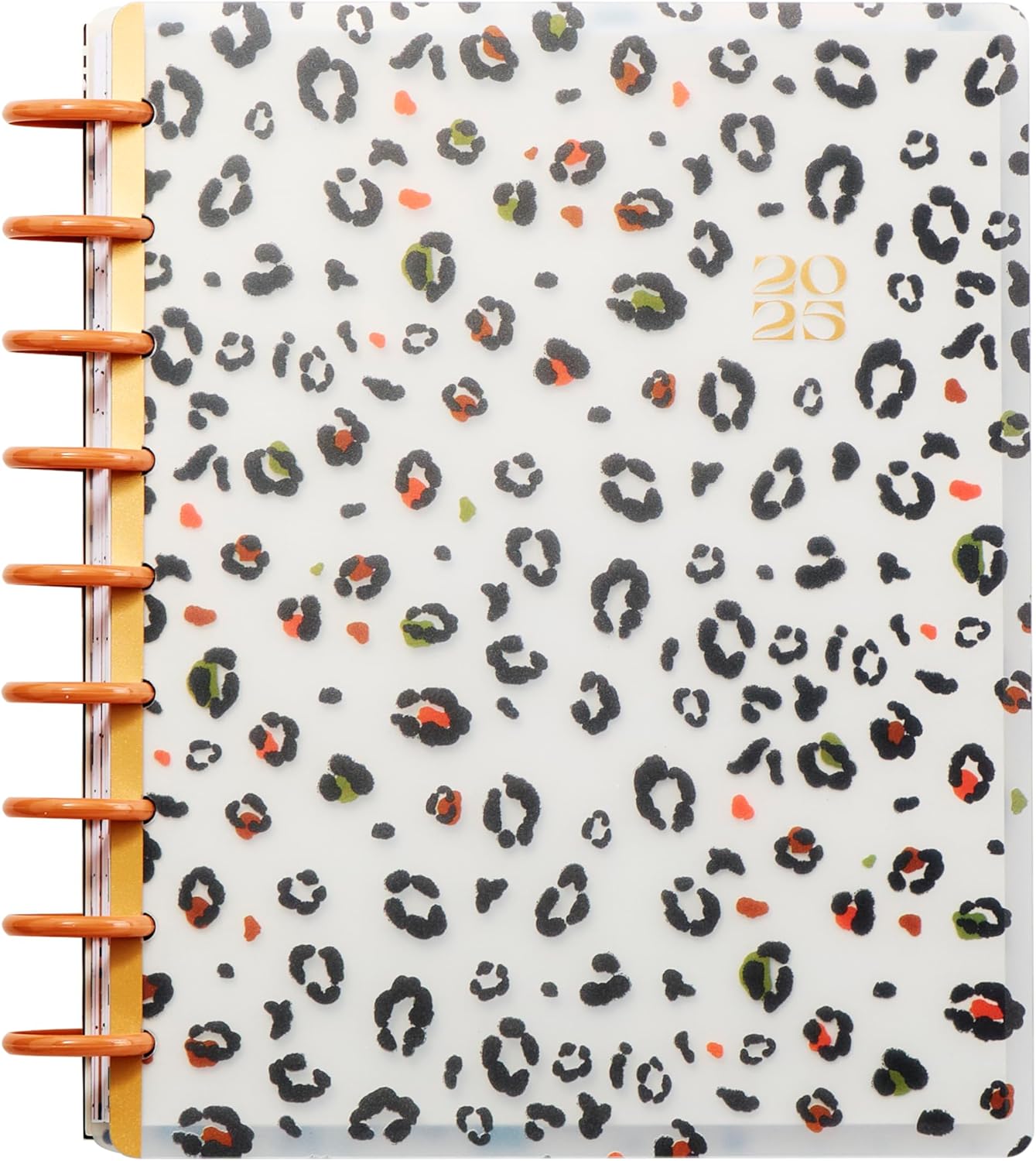 2025 Daily Weekly Monthly Planner, Wild Heart Design, 72 Pages w/ Stickers, The Happy Planner