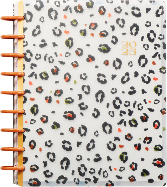2025 Daily Weekly Monthly Planner, Wild Heart Design, 72 Pages w/ Stickers, The Happy Planner