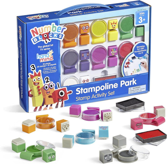 Numberblocks Stampoline Park Activity Set for Creative Learning