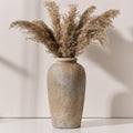Large Ceramic Rustic Vase 11 in Minimalist Terracotta - Timeless