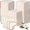Mixweer 96 Pcs Flannel Cloth Baby Wipes for Daily Use