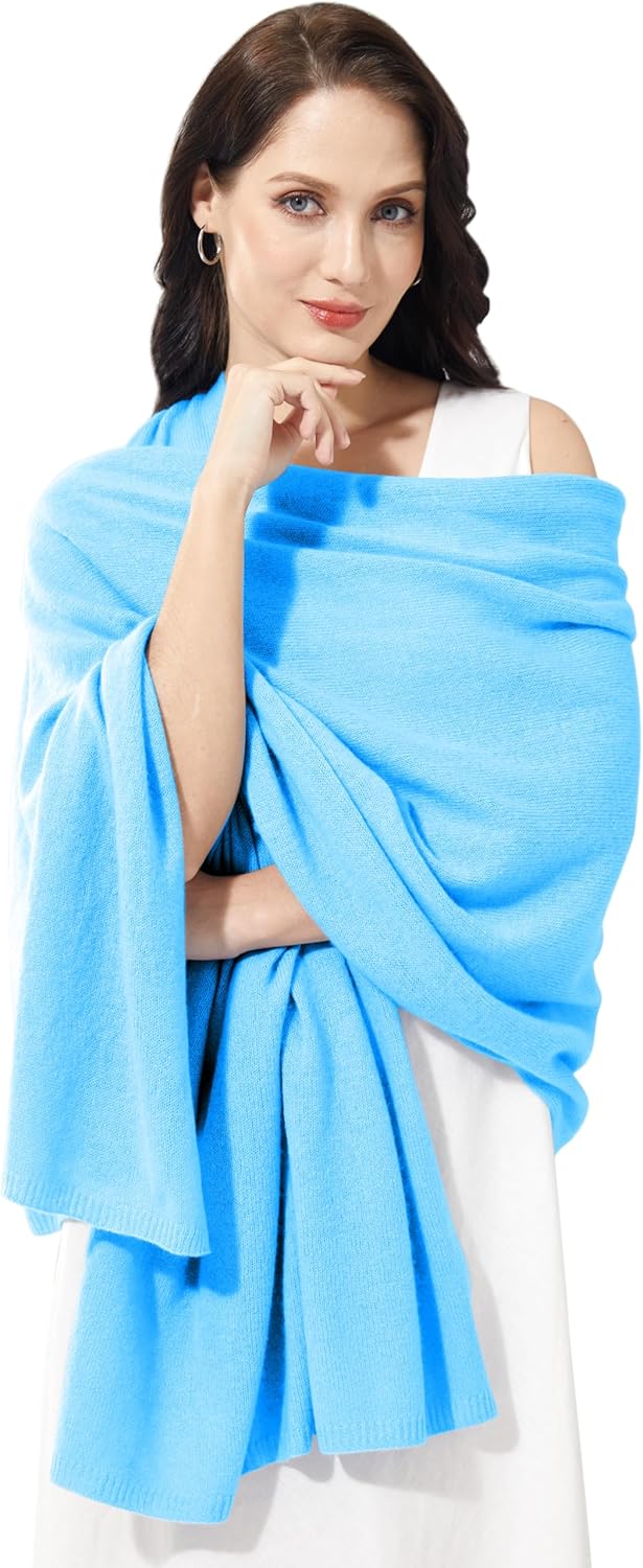 Soft Cashmere Blend Wrap Chic Scarf Stole for Women Travel