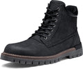 Mens Chukka Boots with Zipper - Casual Hiking Ankle Boots for Men