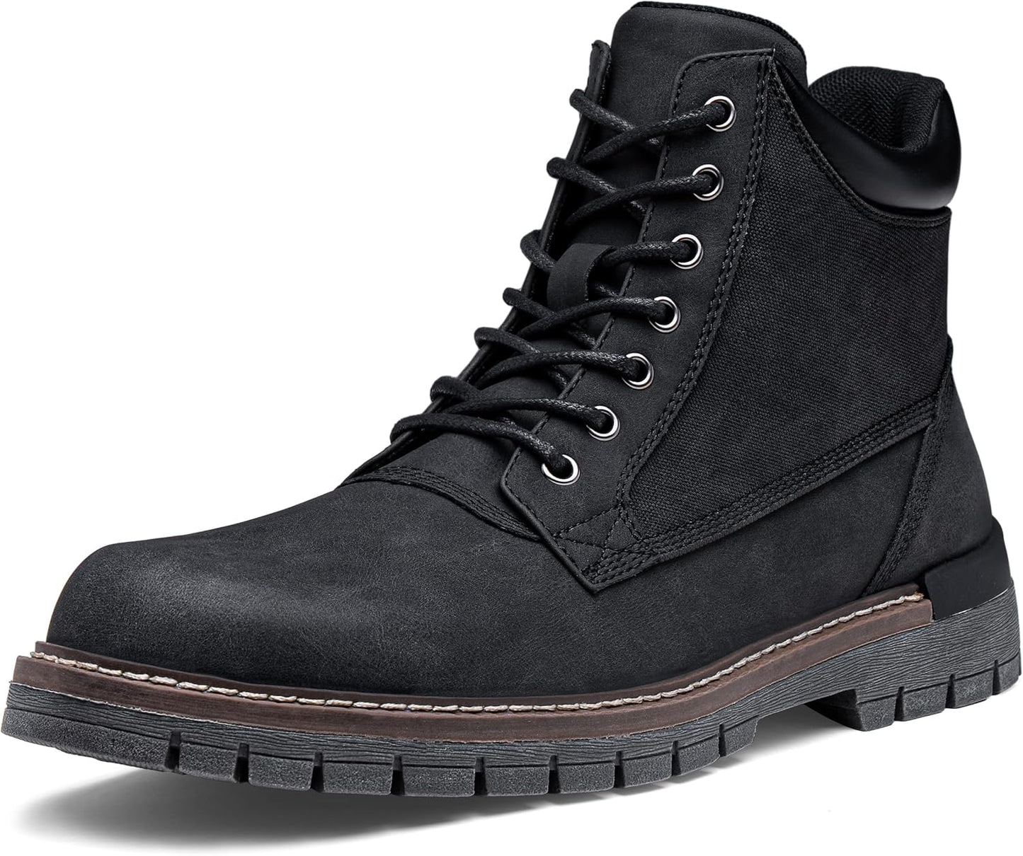 Jousen Mens Boots Fashion Casual Boot Hiking Zipper Chukka Boots