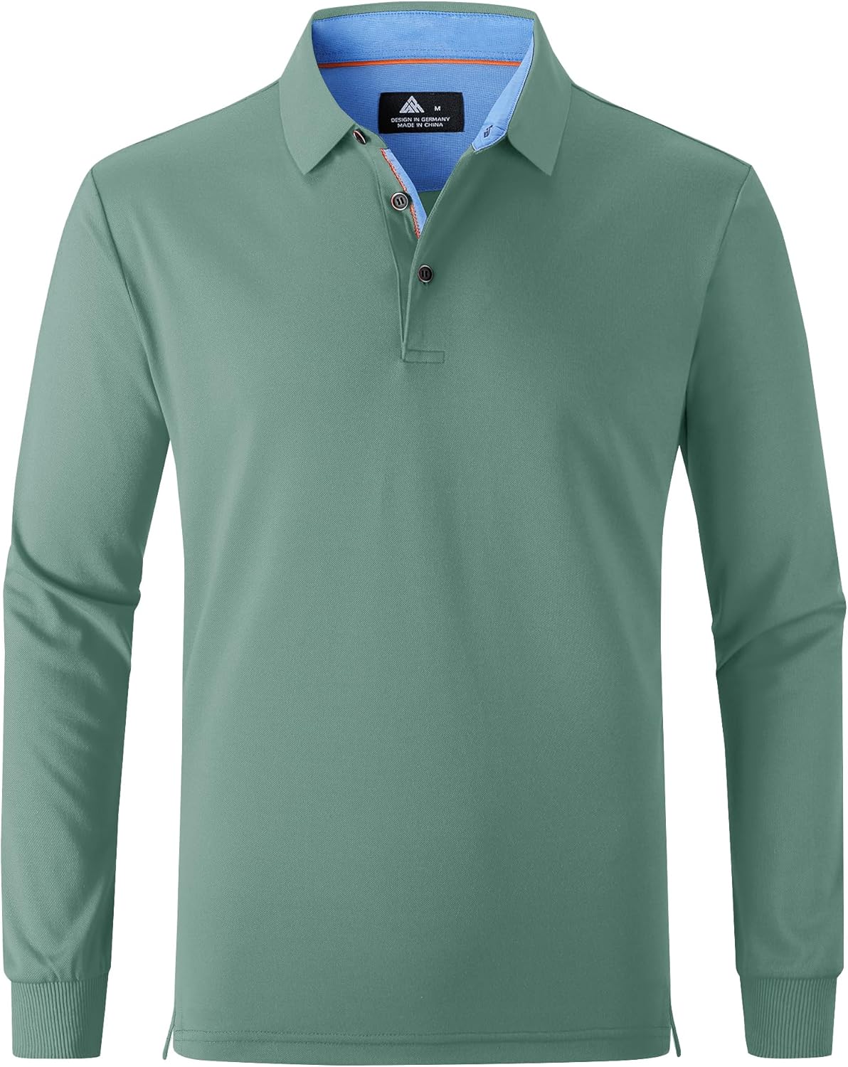 SWISSWELL Long Sleeve Polo Shirts for Men - Stylish Performance Wear