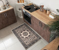2 ft x 3 ft Machine Washable Entry Rug - Vintage Low Pile
