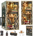 Book Nook Kit DIY Doll House Booknook - Seasons Cafe Miniature Kit