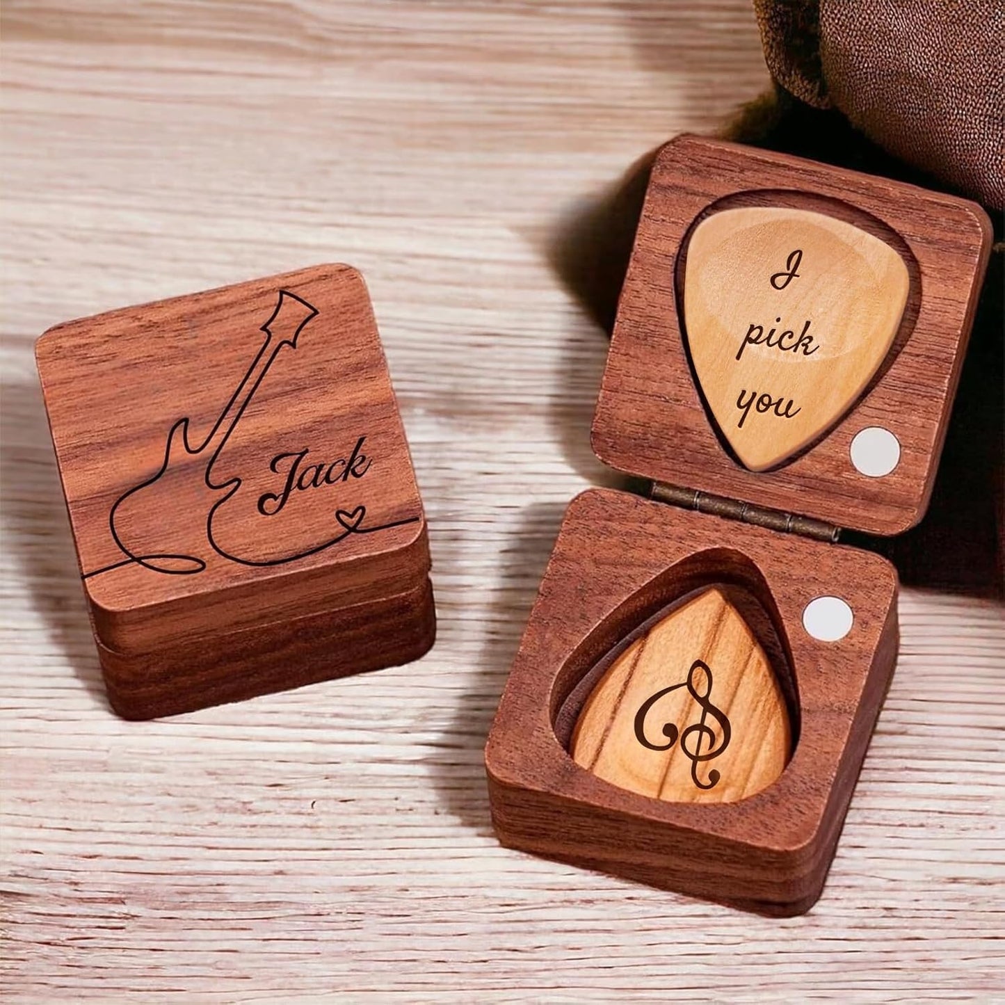 Personalized Guitar Picks Holder by YOJO
