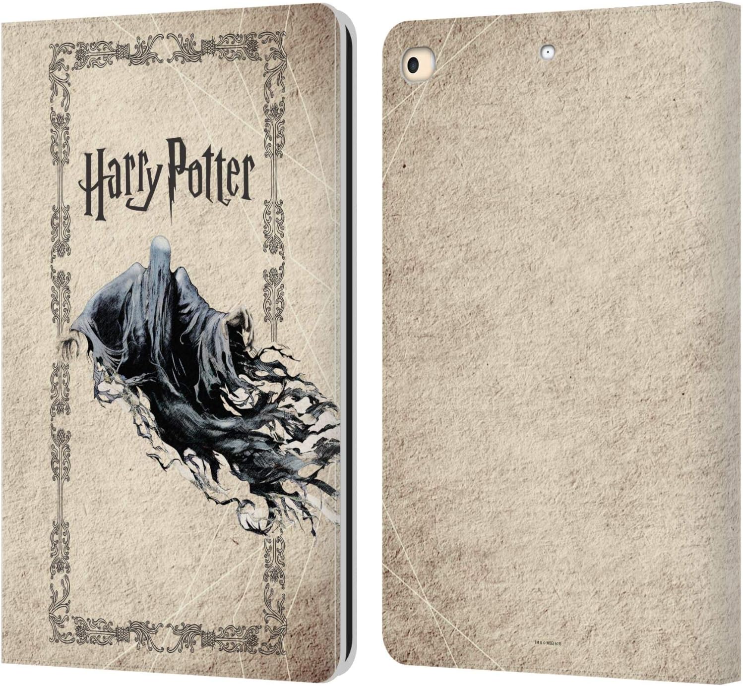 Harry Potter Dementors Leather Wallet Case for iPad 9.7 2017/2018