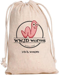 Red Wigglers Composting Worms - 1/8lb Red Worms for Composting