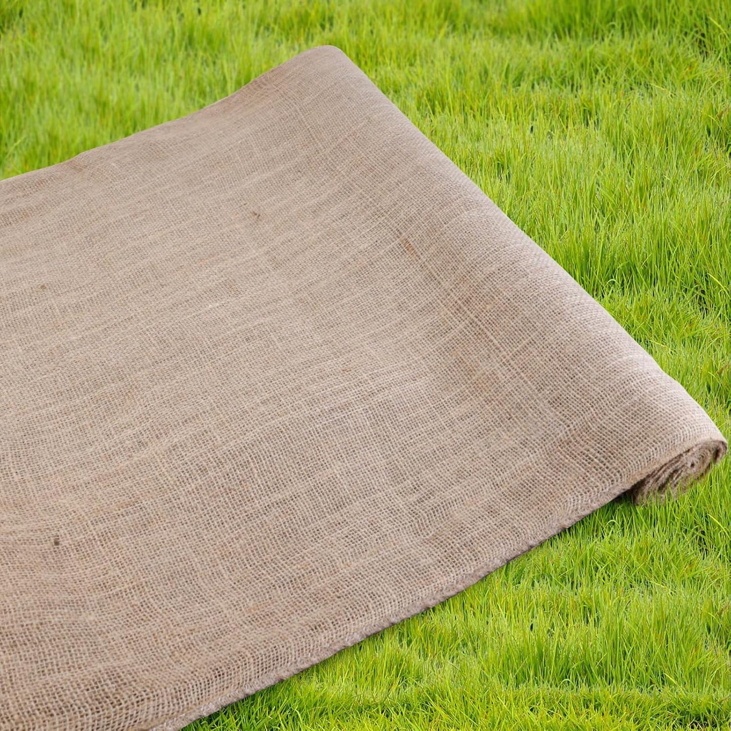 Agfabric Natural Burlap Fabric Roll for Outdoor and Gardening