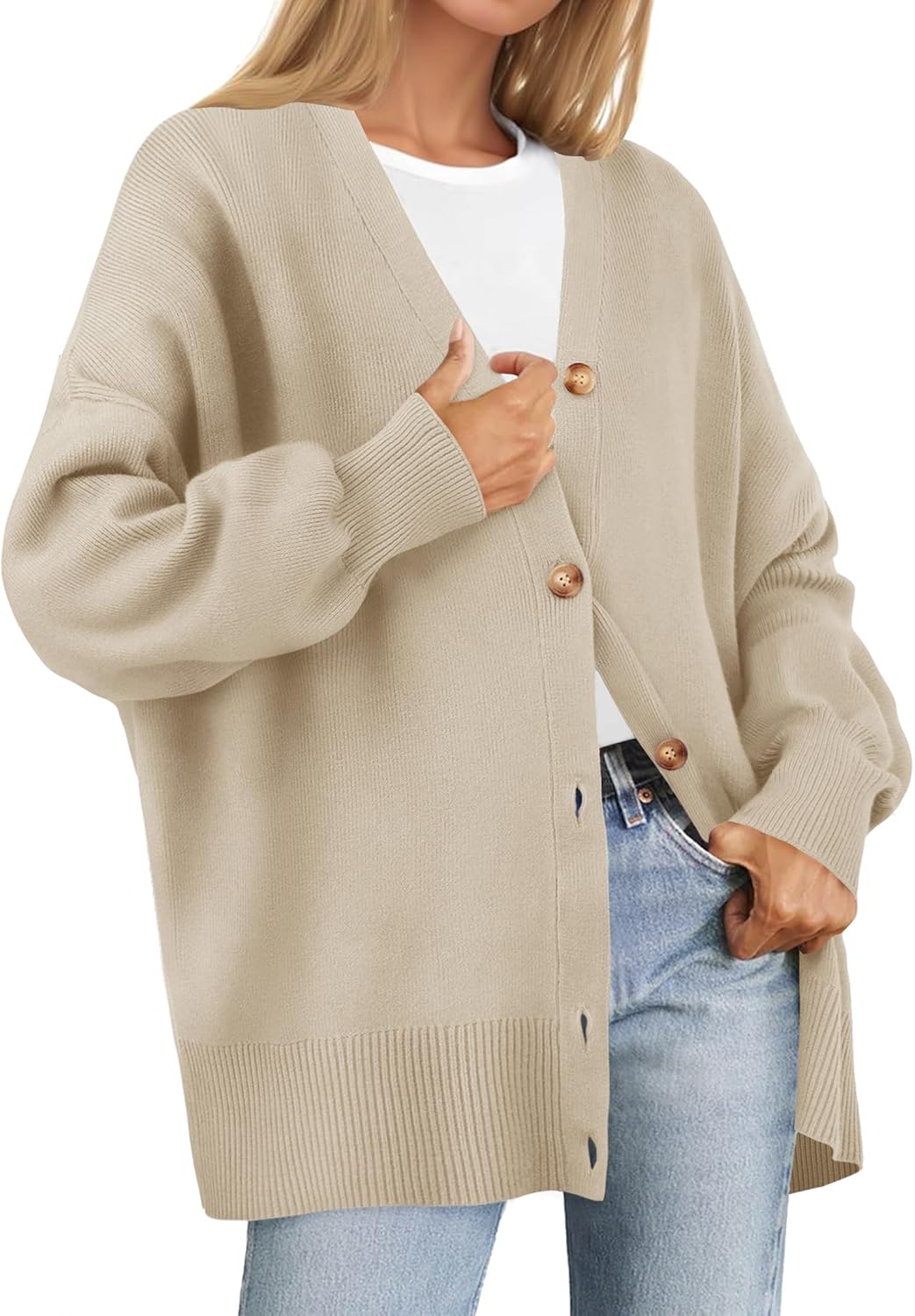 ZESICA Women's Casual Long Sleeve Cardigan for Fall Style