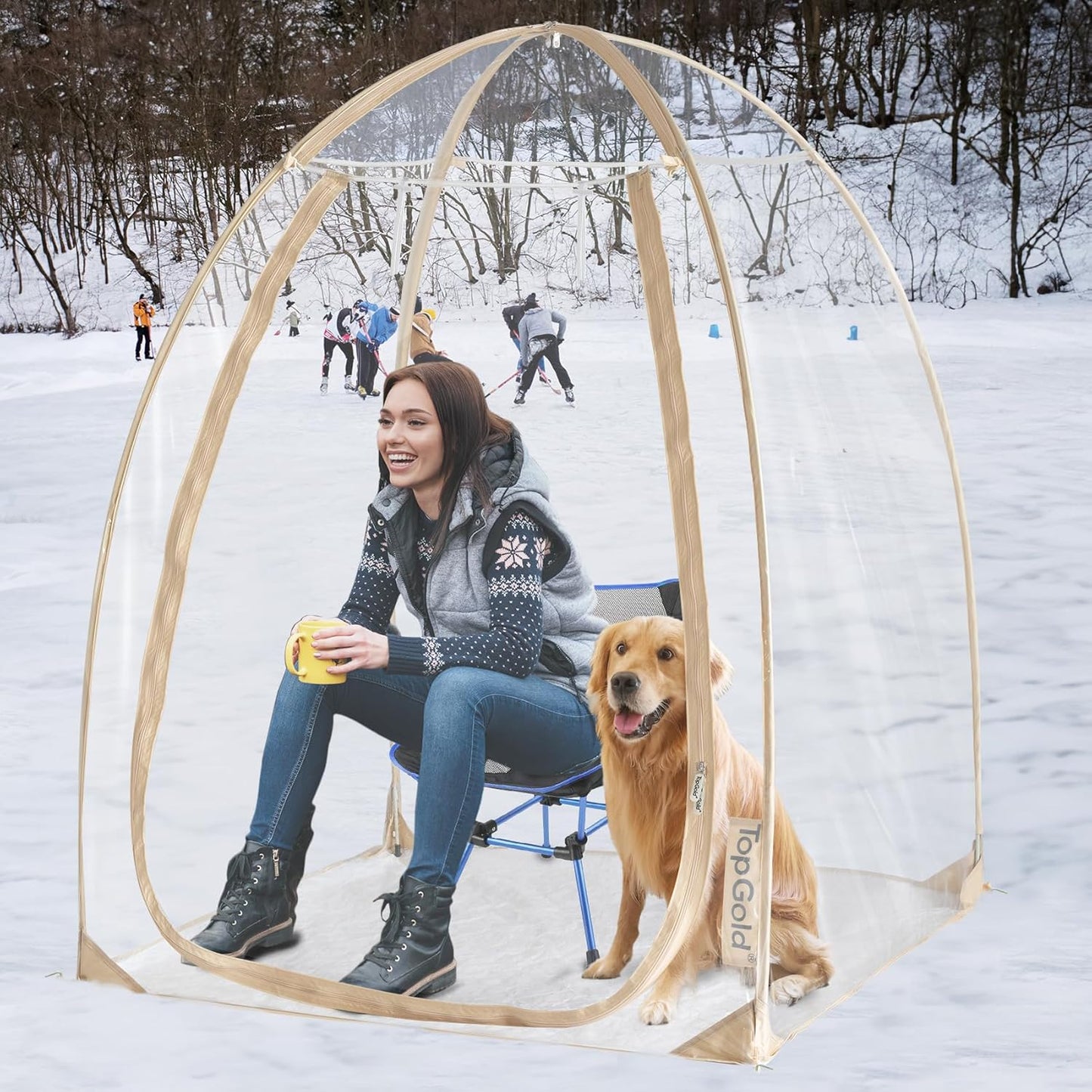 TopGold Weatherproof Sports Bubble Tent