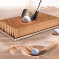 Golf Bunker Practice Mat: Realistic Chipping Skills Training