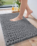 LUMI Luxury Bathroom Rug 24x36 - Ultra Soft Quick Dry Bath Mat