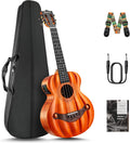 Caramel TEM45 Pumpkin Style Tenor Ukulele 26 in - Stage-Ready Tone