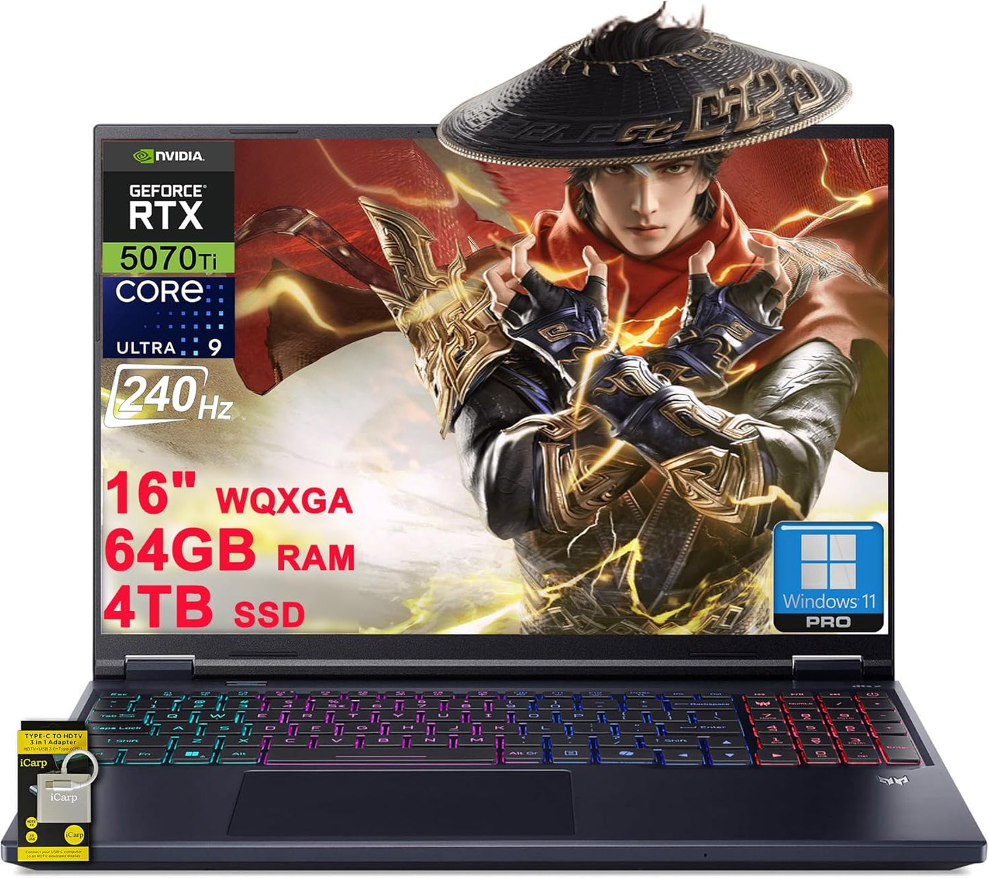 Acer Predator Helios Neo 16S Gaming Laptop with OLED Display