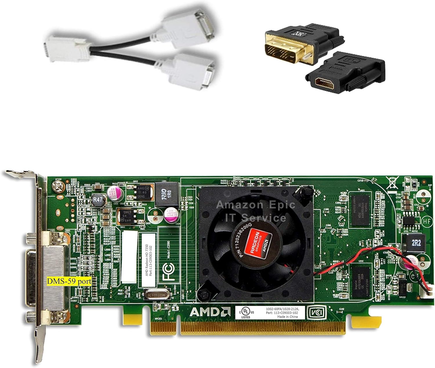AMD Radeon HD 7350 512MB Graphics Card for Office Use