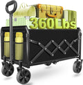 Wagons Carts Foldable 360Lbs Capacity Collapsible Wagon - Portable