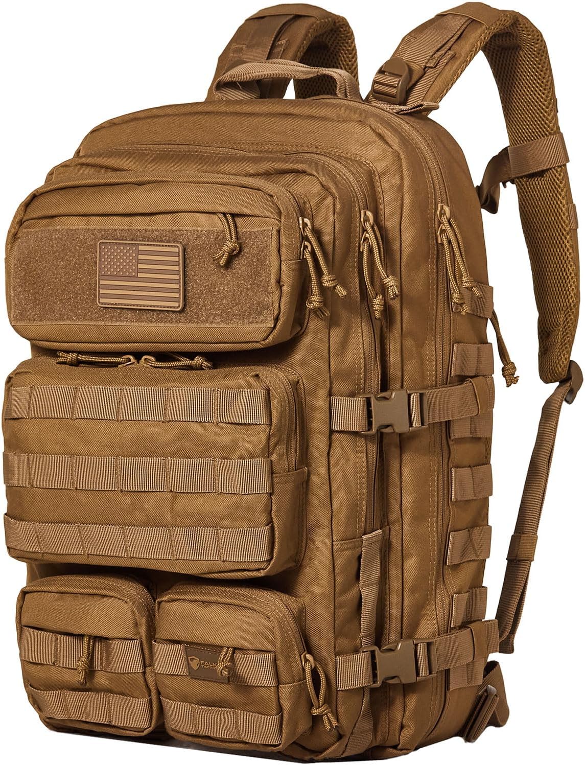 Falko Tactical Backpack 50L: Heavy Duty Military Rucksack