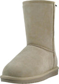 BEARPAW Emma Short Women's Classic Winter Slip On Boots - Cozy Suede