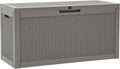 60 Gallon Outdoor Storage Box - Large Water Resistant Deck Box
