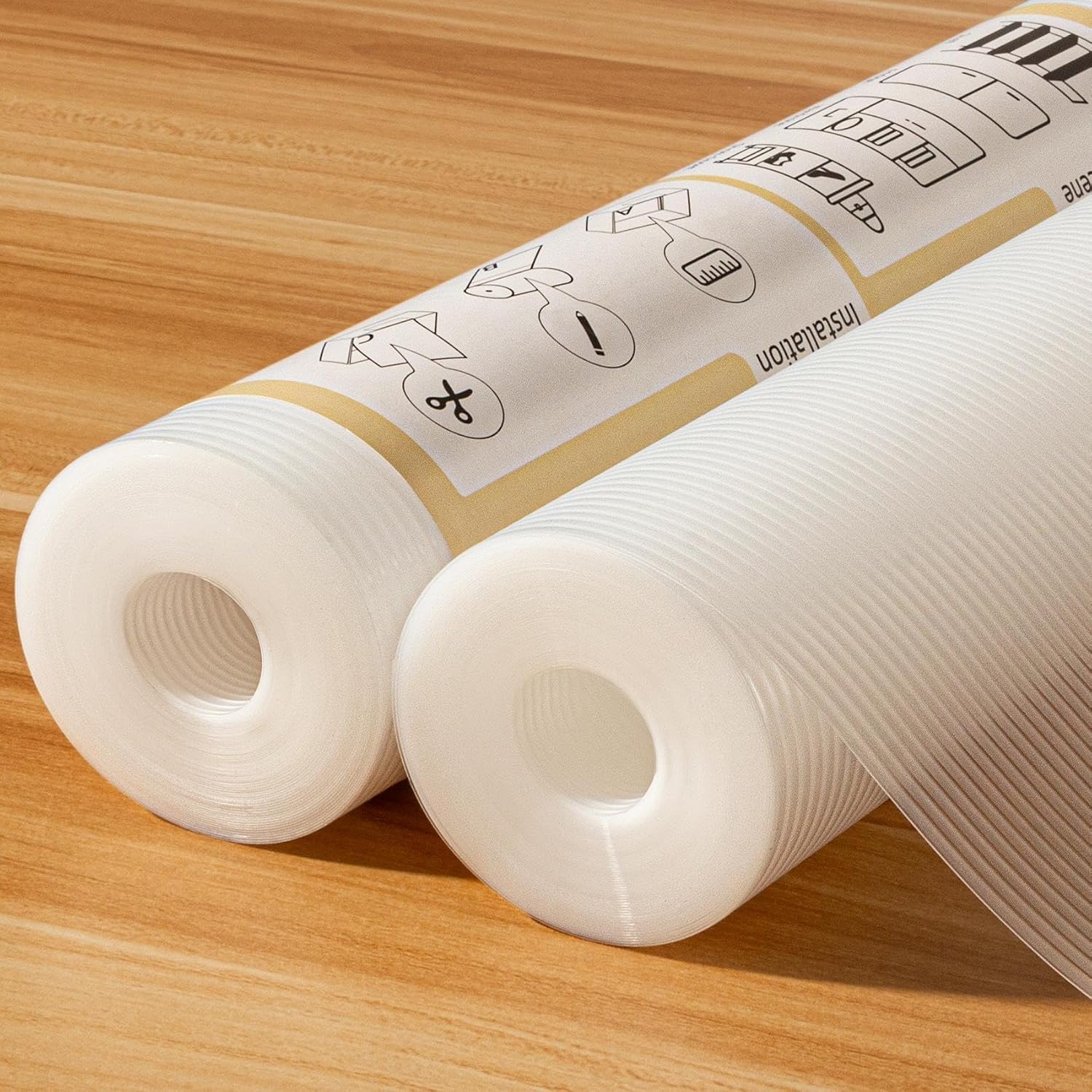 FEXIA Non-Slip Shelf Liners for Kitchen Cabinets and Drawers