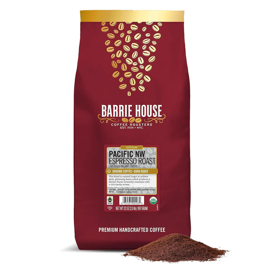Bold & Robust Barrie House Espresso Roast | 100% Arabica Beans | 2 lb Bag