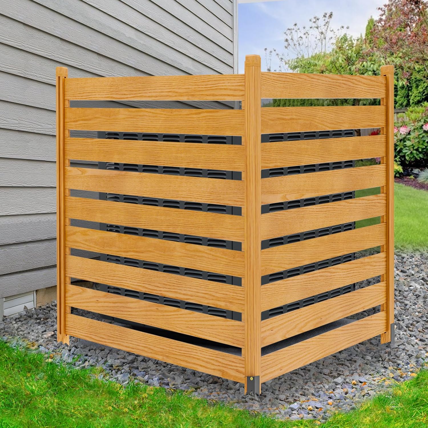 DoCred Air Conditioner Fence for Privacy and Outdoor Use