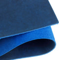 Real Leather Tooling Sheets 24x12 in Blue - Thick Crazy Horse Leather
