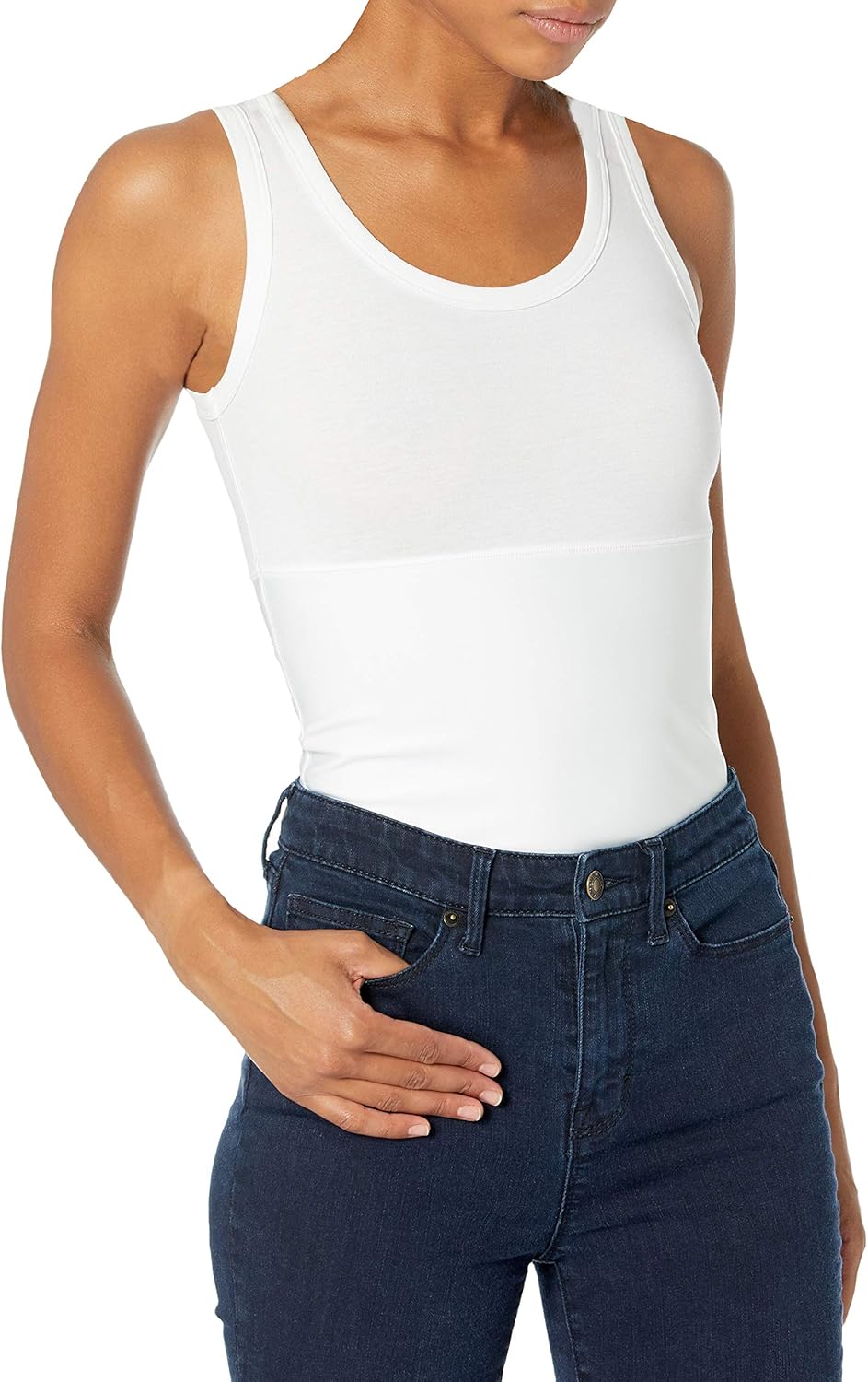 Yummie Women's Boyfriend 3-Panel Shaping Tank for Comfort