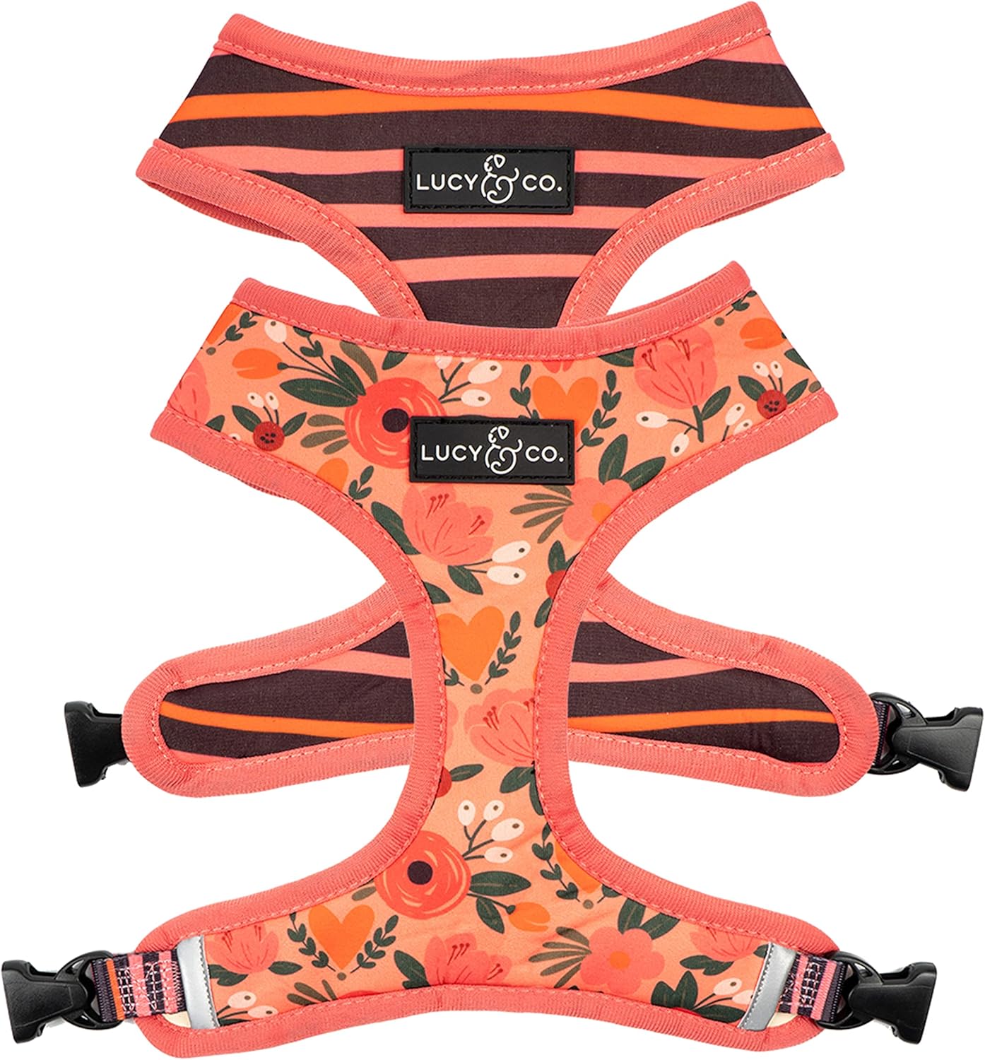Reversible Dog Harness Walking Halter for All Breeds and Sizes