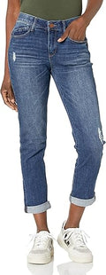 Democracy Women's Ab Solution Girlfriend Jeans for All-Day Comfort