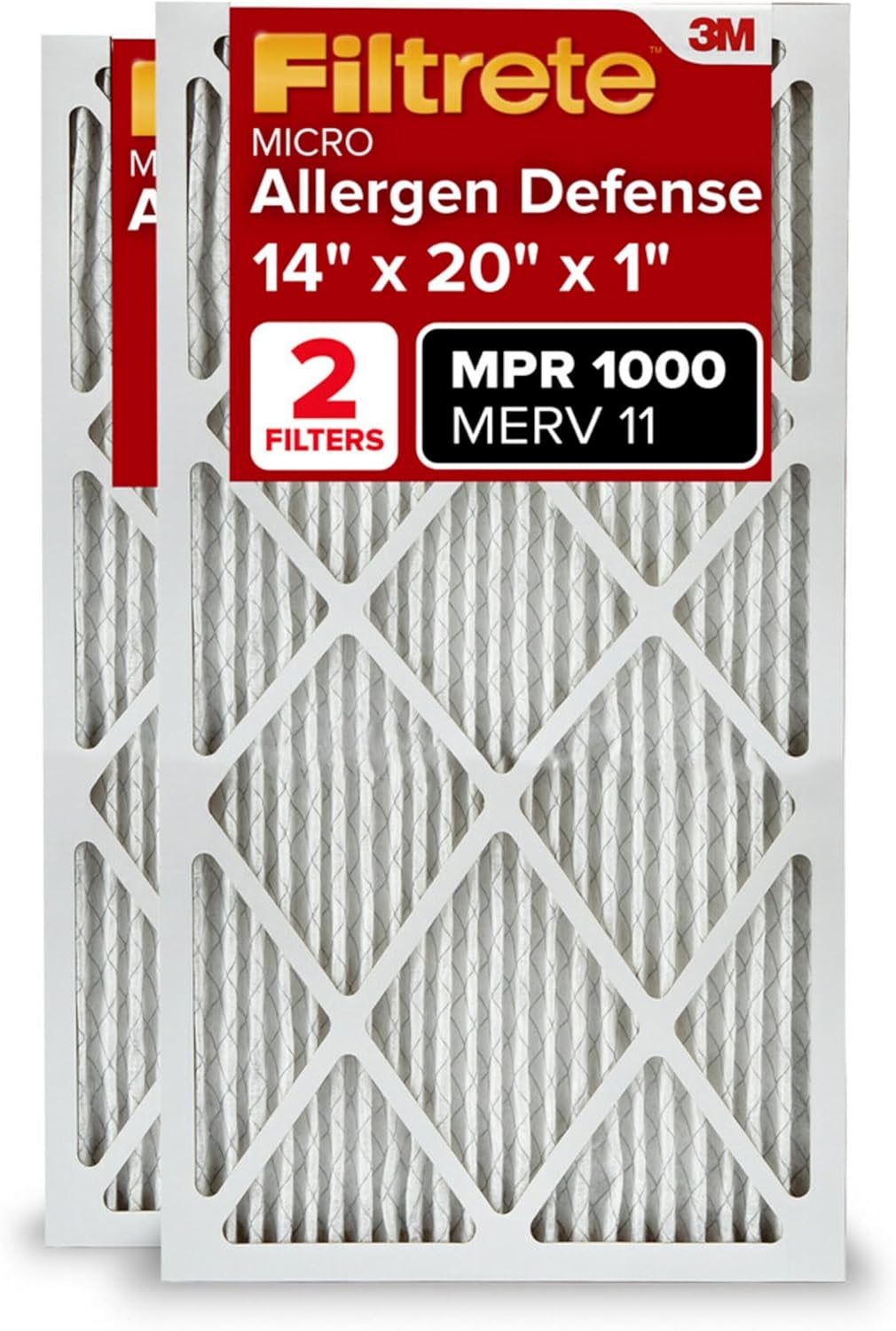 Filtrete 14x20x1 AC Furnace Air Filter for Cleaner Air