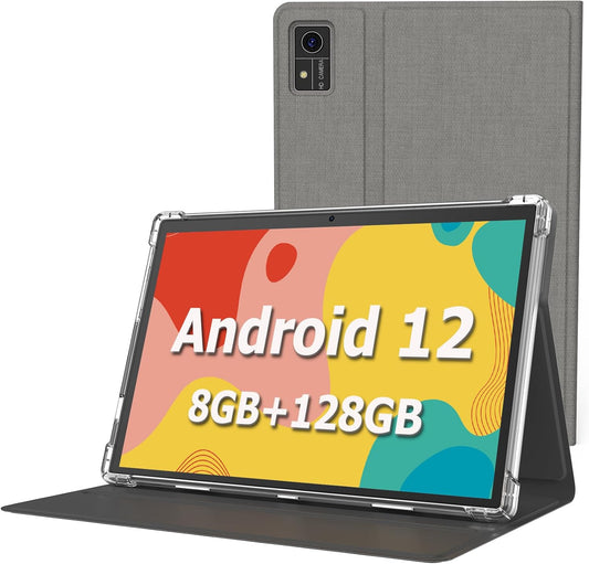 Relndoo 10" Android 12 Tablet: Fast 5G, Massive Storage, Long Battery