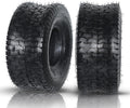 15x6.00-6 Lawn & Garden Tubeless Tire Set of 2 - Durable Replacement