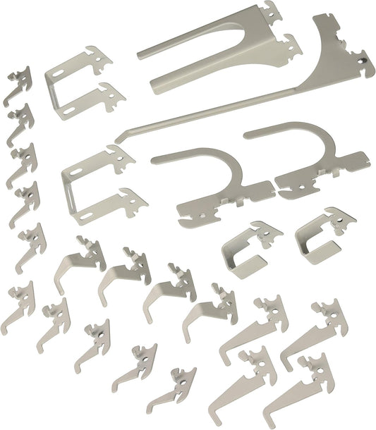 Wall Control KT-200-DLX Slotted Storage Panel Hook Assortment