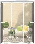 Upgraded Reinforced Magnetic Screen Door for Double Doors